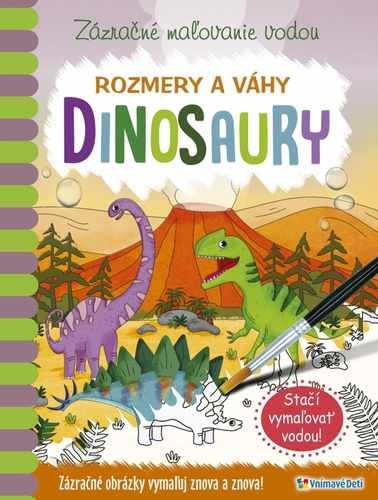 Kniha Dinosaury - Rozmery a váhy