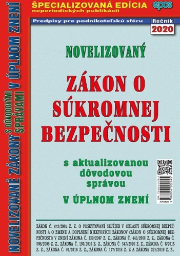 Novelizovaný zákon o súkromnej bezpečnosti 6/2020