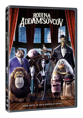 Rodina Addamsovcov DVD (SK)