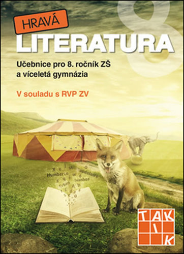 Kniha Hravá literatura 8 - učebnice