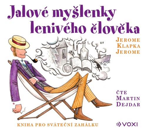 Kniha Jalové myšlenky lenivého člověka (audiokniha)