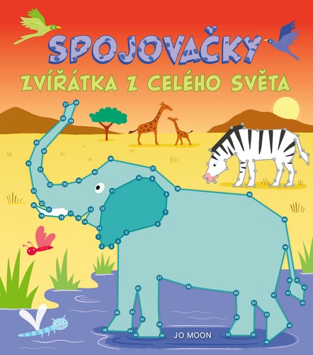 Kniha Spojovačky - Zvířátka z celého světa - Jo Moon