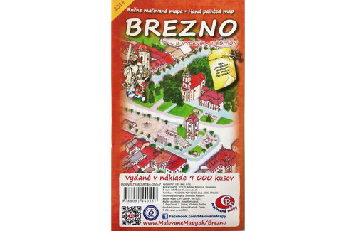 Mapa Brezno - II. vydanie, 2014