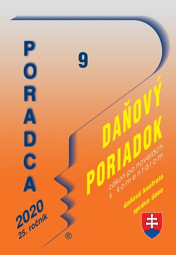 Kniha Poradca 9 2020 - Daňový poriadok (s komentárom, po novelách) - Daniela Ivanaková