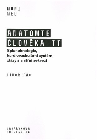 Kniha Anatomie člověka II - Libor Páč