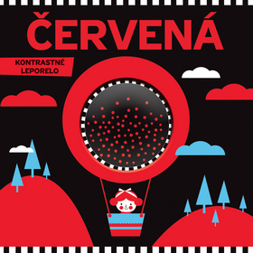 Kniha Kontrastné leporelo: Červená