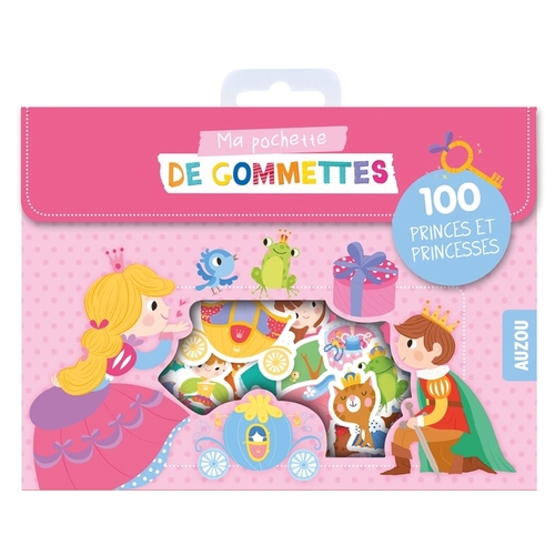 100 samolepek - princes et princesses/princové a princezny