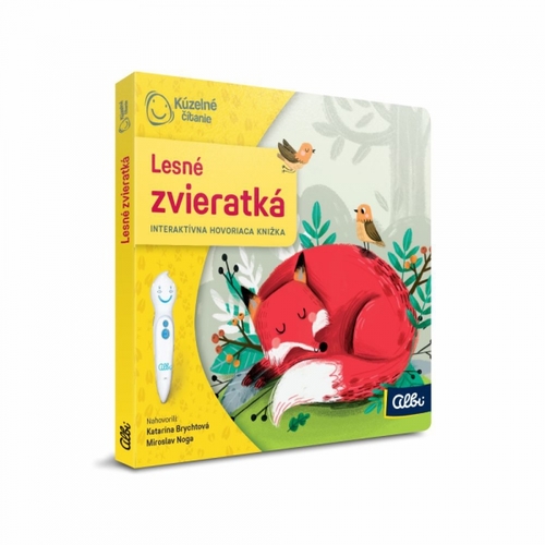Kúzelné čítanie: Minikniha Lesné zvieratká