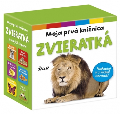 Kniha Moja prvá knižnica – Zvieratká, 2.vydanie