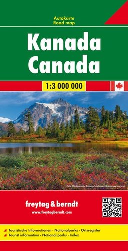 Kanada 1:3 000 000 automapa