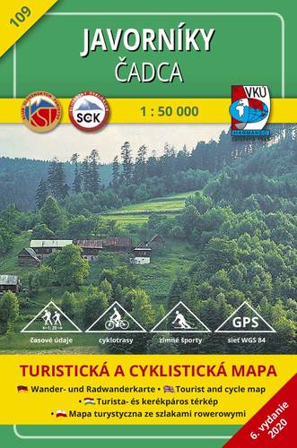 Javorníky - Čadca - TM 109 - 1:50 000, 6. vydanie