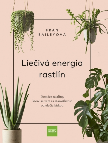 Kniha Liečivá energia rastlín - Domáce rastliny, ktoré sa vám za starostlivosť odvďačia láskou
