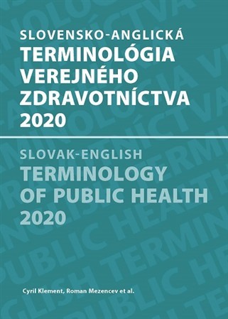 Kniha Slovensko-anglická terminológia verejného zdravotníctva 2020