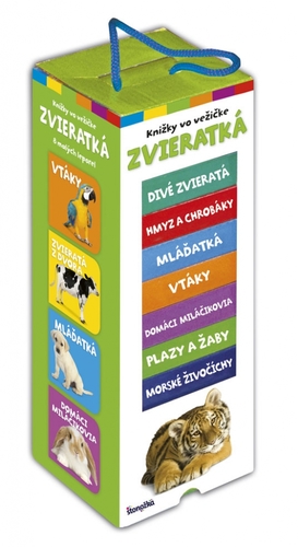 Kniha Knižky vo vežičke – Zvieratká, 2. vydanie