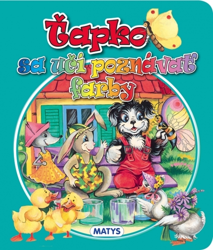 Kniha Ťapko sa učí poznávať farby