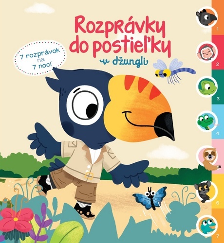 Kniha Rozprávky do postieľky V džungli