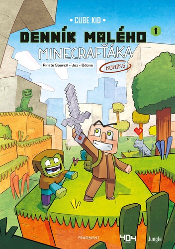 Kniha Denník malého Minecrafťáka: komiks