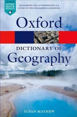 Oxford Dictionary of Geography 5th Edition