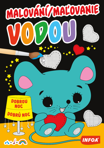 Malování vodou - Dobrou noc / Maľovanie vodou - Dobrú noc