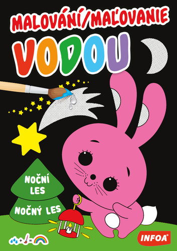 Maľovanie vodou - Nočný les kúpite na Panta Rhei