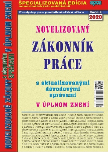 Novelizovaný zákonník práce 23/2020