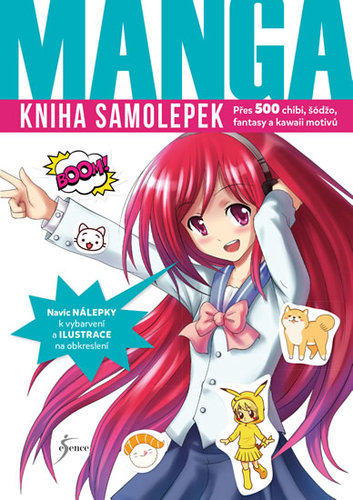 Kniha Kniha samolepek: Manga