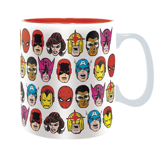 Marvel: Marvel Heads hrnek 460 ml