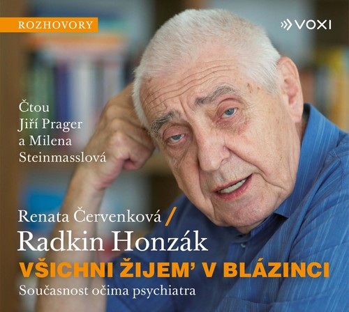 Kniha Voxi Všichni žijem v blázinci (audiokniha)