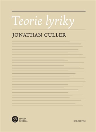 Teorie lyriky - Jonathan Culler