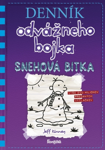 Denník odvážneho bojka 13: Snehová bitka, 2.vydanie - Jeff Kinney,Elena Guričanová