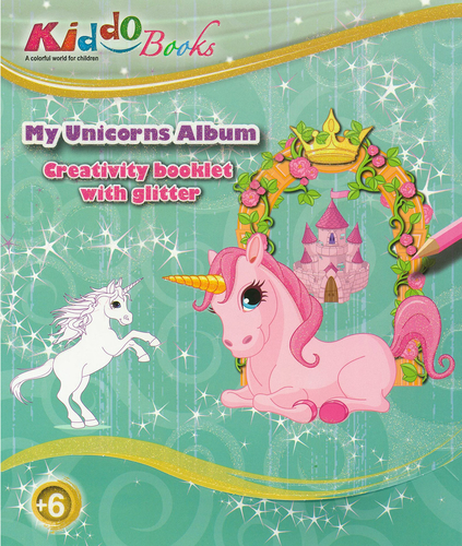 Kiddo – My Unicorns Album with glitter