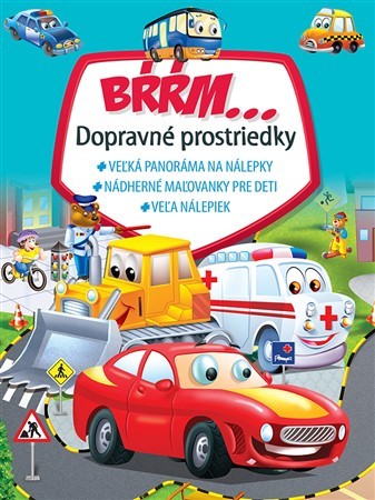 Kniha Bŕŕm... - dopravné prostriedky