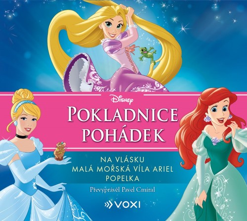 Disney - Na vlásku, Malá mořská víla Ariel, Popelka - audiokniha