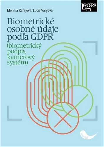 Kniha Biometrické osobné údaje podľa GDPR