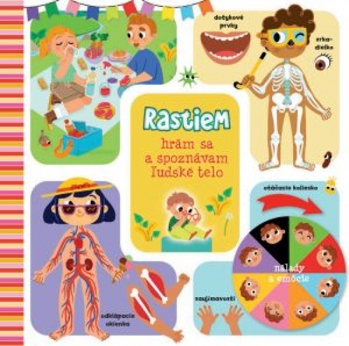 Kniha Rastiem hrám sa a spoznávam ľudské telo