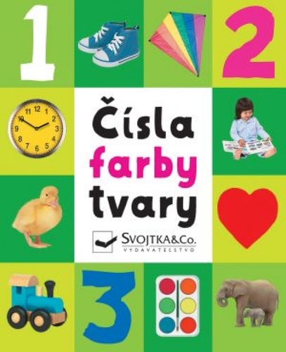 Kniha Čísla, farby, tvary