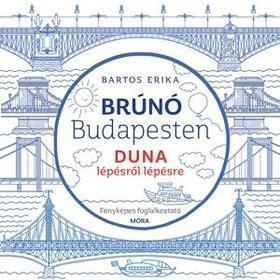Kniha Brúnó Budapesten 5: Duna lépésről lépésre - foglalkoztató - Erika Bartos
