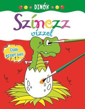 Színezz vízzel - Dinók
