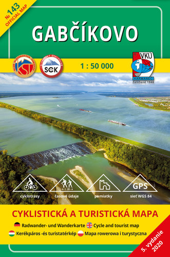 Kniha Gabčíkovo - turistická a cyklistická mapa - 5.vydanie 2020