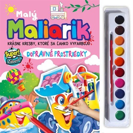 Kniha Malý Maliarik - Dopravné prostriedky