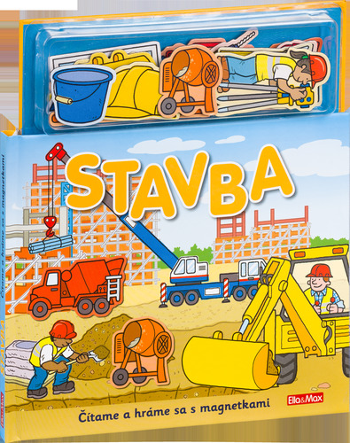 Kniha Stavba - Knižka s magnetkami