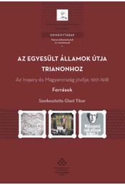 Az Egyesült Államok útja Trianonhoz - neuvedený,Tibor Glant