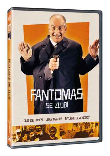 Fantomas se zlobí DVD