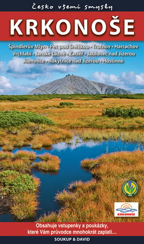 Kniha Krkonoše - Česko všemi smysly + vstupenk