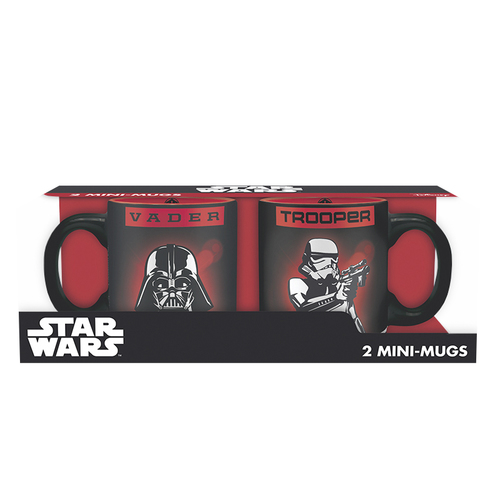 Star Wars: Vader a Trooper hrnečky 110ml set 2ks