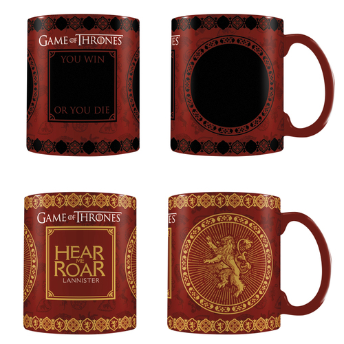 Game of Thrones: Lannister měnící se hrnek 315 ml