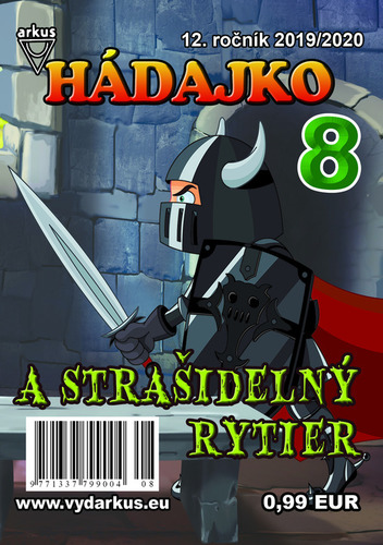 Kniha Hádajko 8 2020 a strašidelný rytier - Jela Mlčochová
