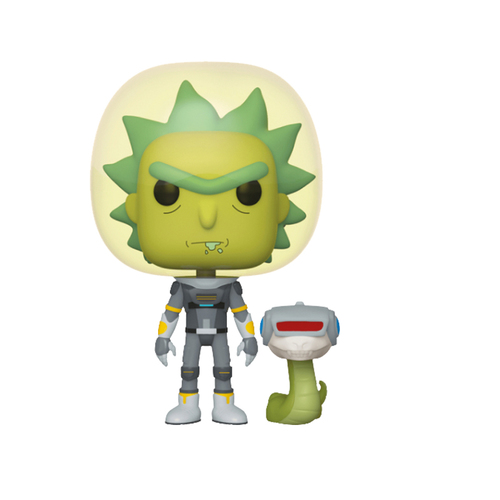 Rick & Morty S2: Space Suit Rick w/Snake Funko POP!