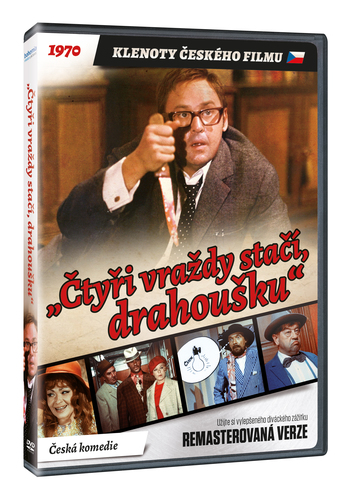 Čtyři vraždy stačí, drahoušku DVD (remasterovaná verze)