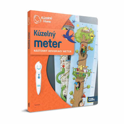 Kniha Kúzelný meter (Kúzelné čítanie) - neobsahuje ceruzku Albi